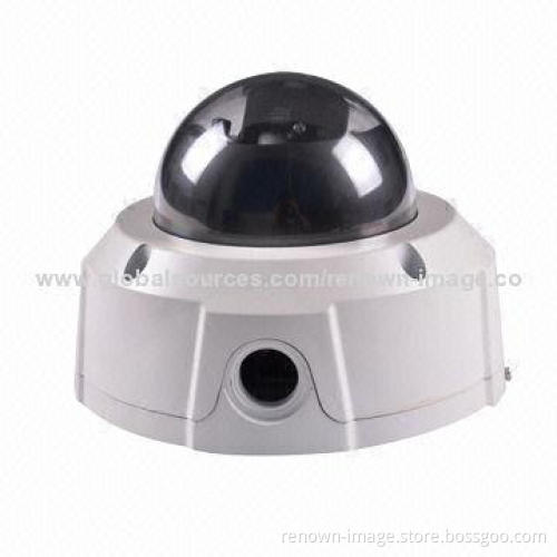 2-megapixel IP Camera, Vandal-proof, Waterproof, Maximum IR Distance of 40m